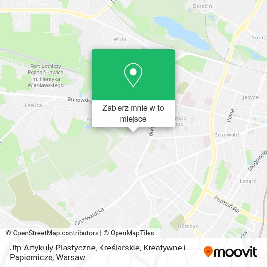 Mapa Jtp Artykuły Plastyczne, Kreślarskie, Kreatywne i Papiernicze