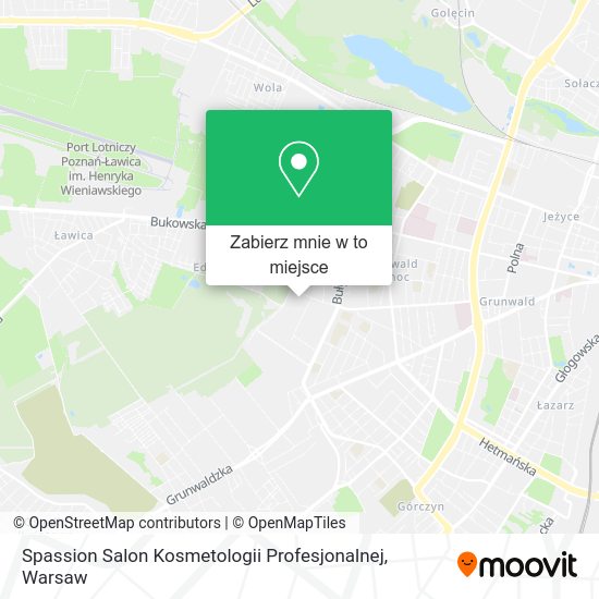 Mapa Spassion Salon Kosmetologii Profesjonalnej