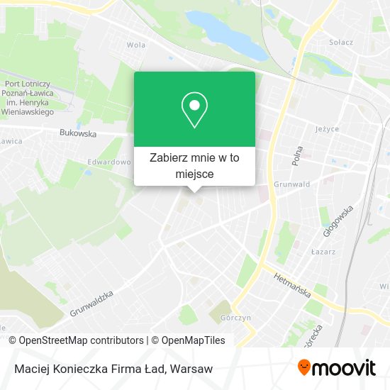 Mapa Maciej Konieczka Firma Ład