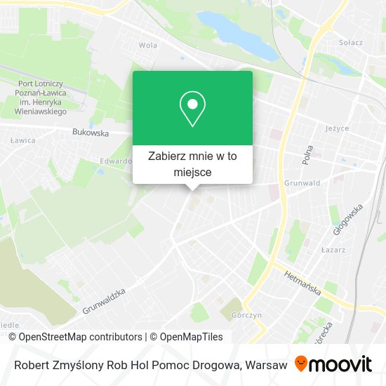 Mapa Robert Zmyślony Rob Hol Pomoc Drogowa