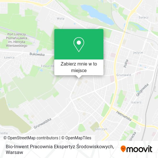 Mapa Bio-Inwent Pracownia Ekspertyz Środowiskowych