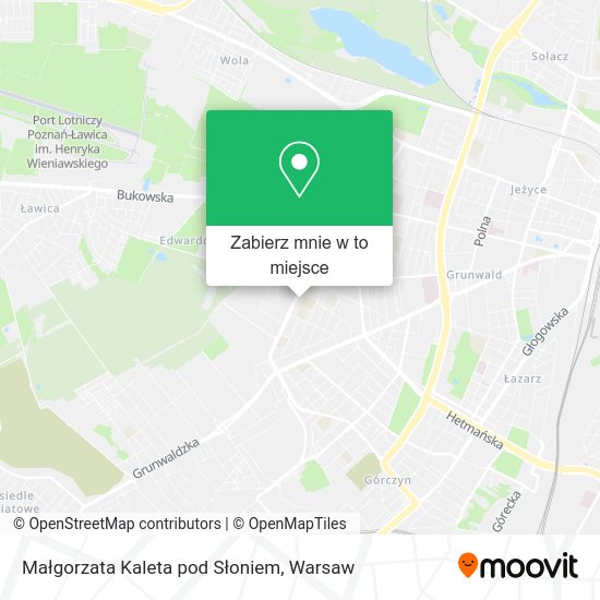 Mapa Małgorzata Kaleta pod Słoniem