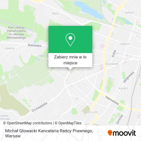 Mapa Michał Głowacki Kancelaria Radcy Prawnego