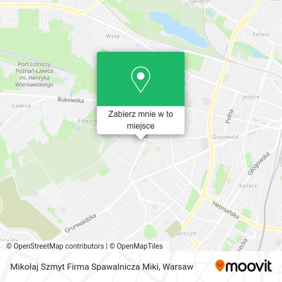 Mapa Mikołaj Szmyt Firma Spawalnicza Miki