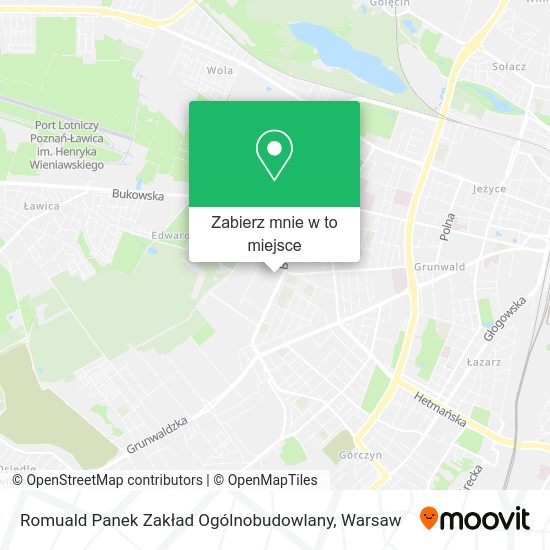 Mapa Romuald Panek Zakład Ogólnobudowlany