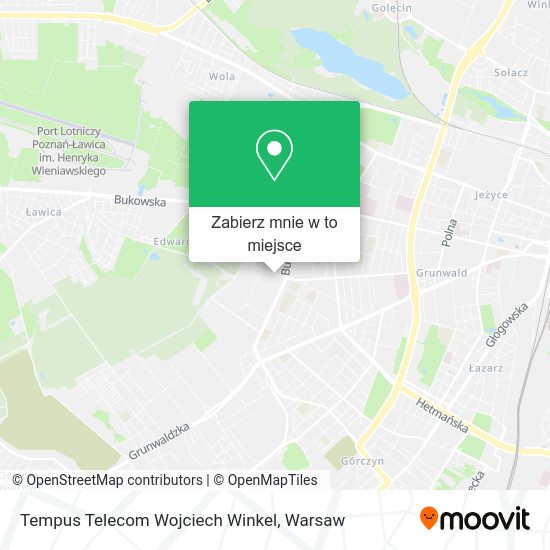 Mapa Tempus Telecom Wojciech Winkel