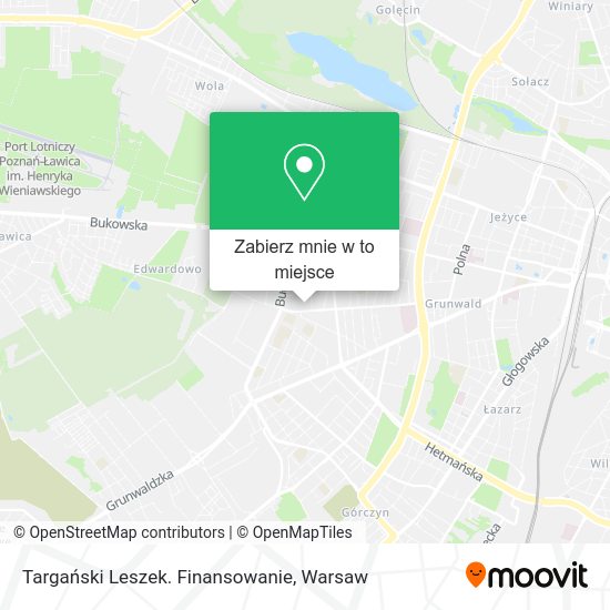 Mapa Targański Leszek. Finansowanie