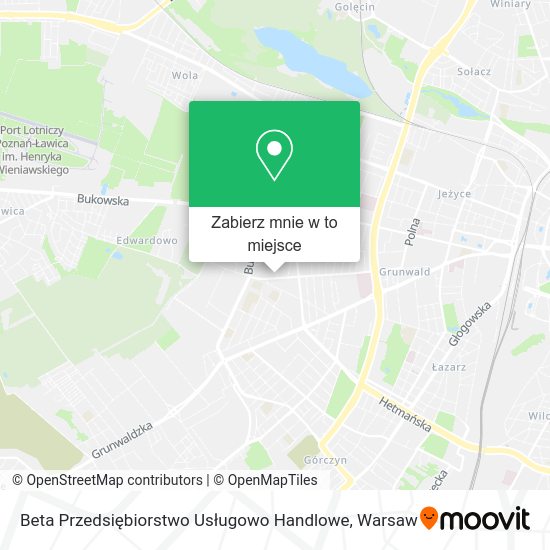 Mapa Beta Przedsiębiorstwo Usługowo Handlowe