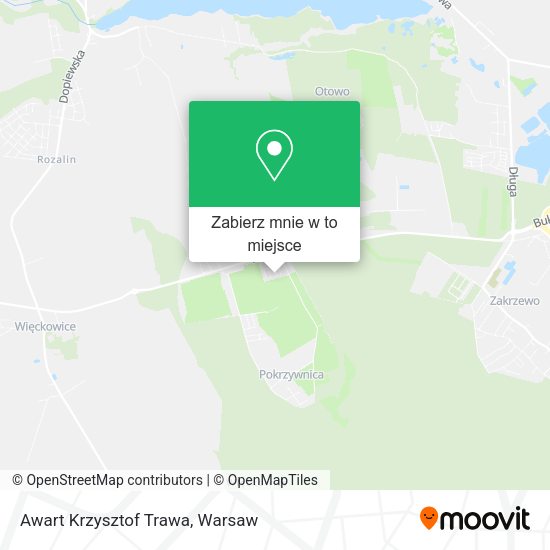 Mapa Awart Krzysztof Trawa