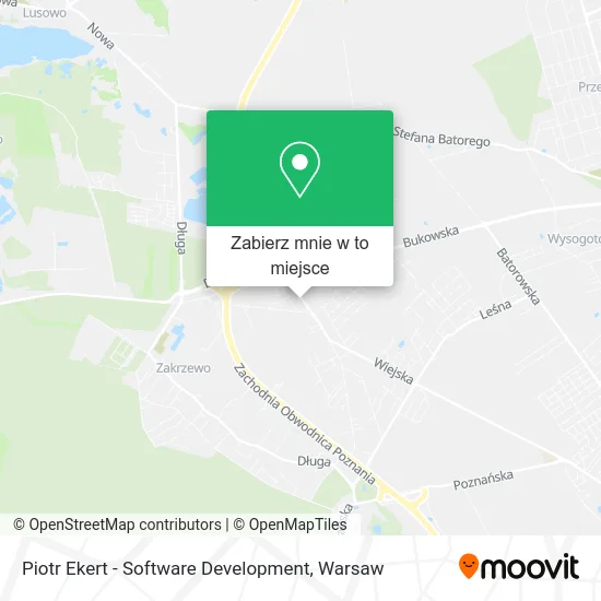 Mapa Piotr Ekert - Software Development