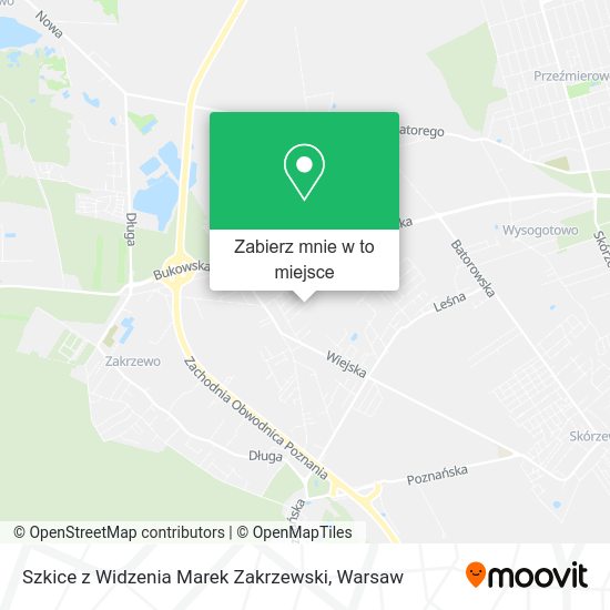 Mapa Szkice z Widzenia Marek Zakrzewski