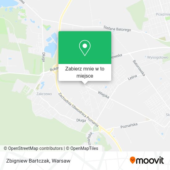 Mapa Zbigniew Bartczak