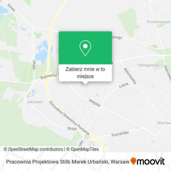 Mapa Pracownia Projektowa Stilb Marek Urbański