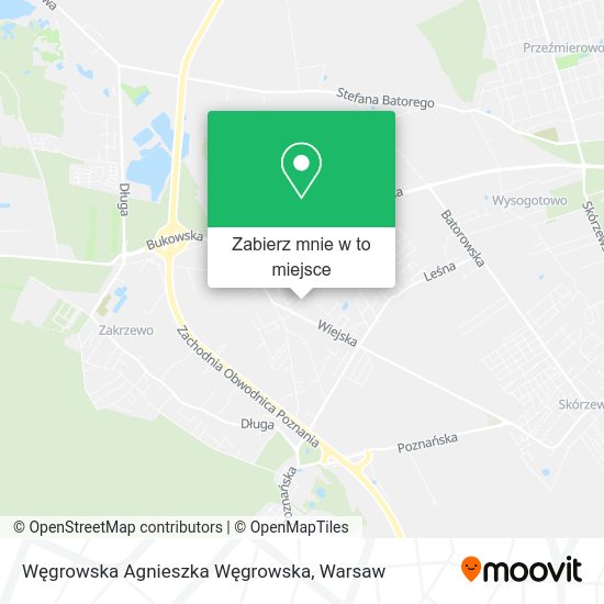 Mapa Węgrowska Agnieszka Węgrowska