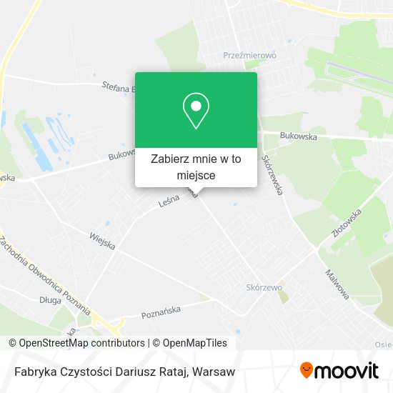 Mapa Fabryka Czystości Dariusz Rataj