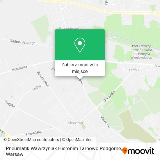 Mapa Pneumatik Wawrzyniak Hieronim Tarnowo Podgórne