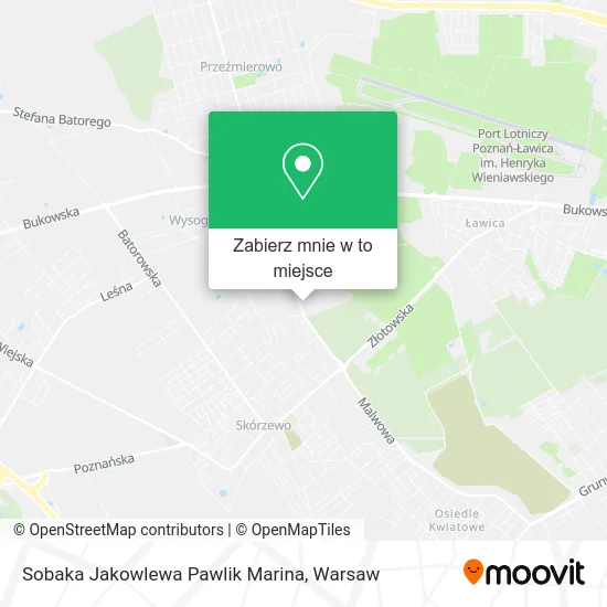 Mapa Sobaka Jakowlewa Pawlik Marina