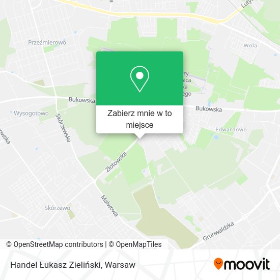 Mapa Handel Łukasz Zieliński