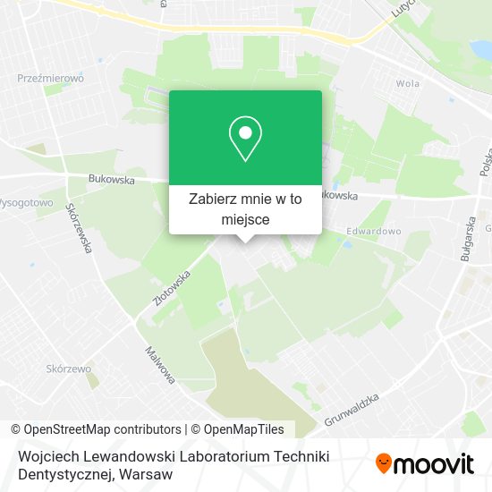 Mapa Wojciech Lewandowski Laboratorium Techniki Dentystycznej