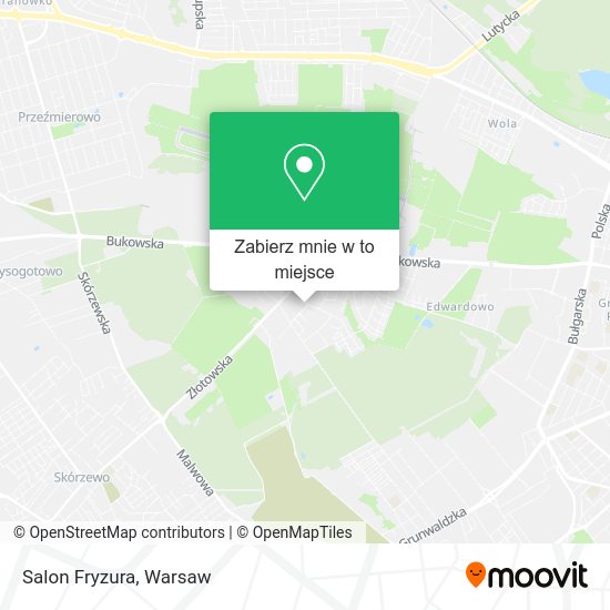 Mapa Salon Fryzura