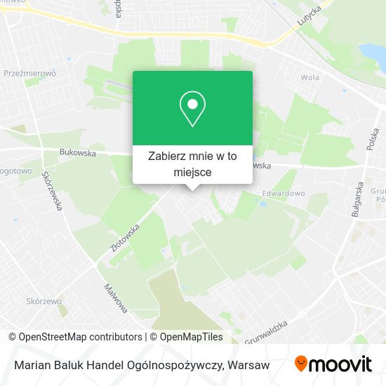 Mapa Marian Baluk Handel Ogólnospożywczy