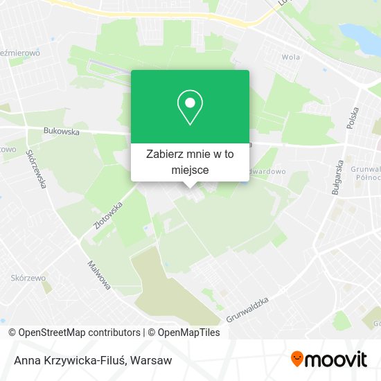 Mapa Anna Krzywicka-Filuś