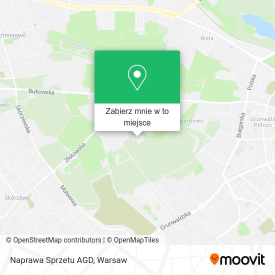 Mapa Naprawa Sprzetu AGD