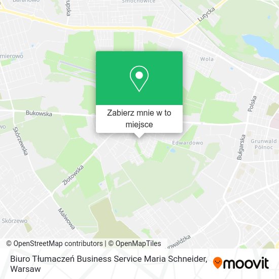 Mapa Biuro Tłumaczeń Business Service Maria Schneider