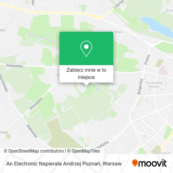 Mapa An Electronic Napierała Andrzej Poznań