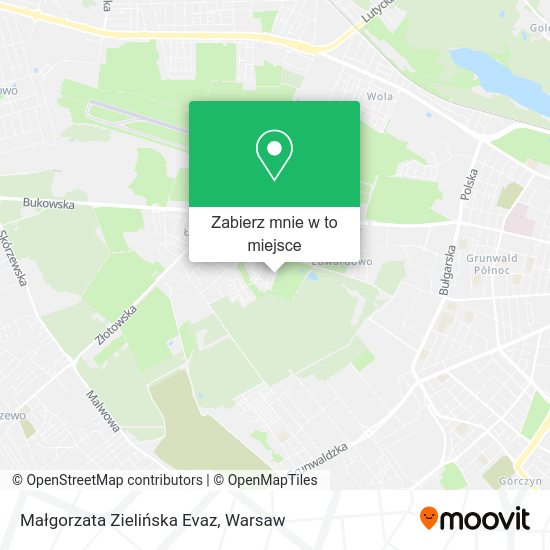 Mapa Małgorzata Zielińska Evaz