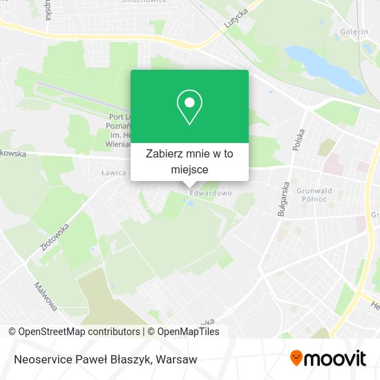 Mapa Neoservice Paweł Błaszyk