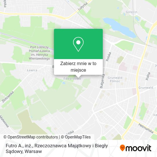 Mapa Futro A., inż., Rzeczoznawca Majątkowy i Biegły Sądowy