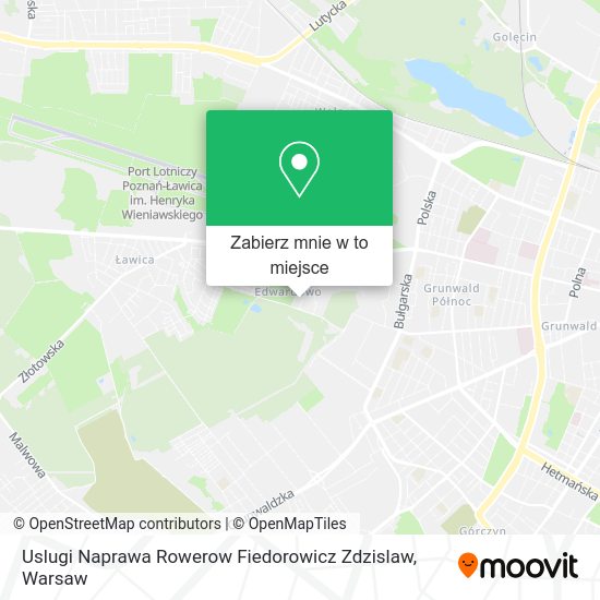 Mapa Uslugi Naprawa Rowerow Fiedorowicz Zdzislaw