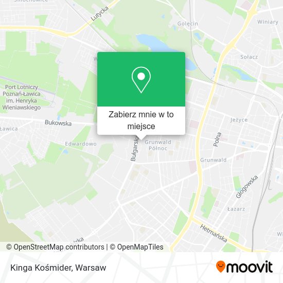 Mapa Kinga Kośmider