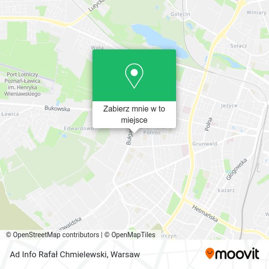 Mapa Ad Info Rafał Chmielewski