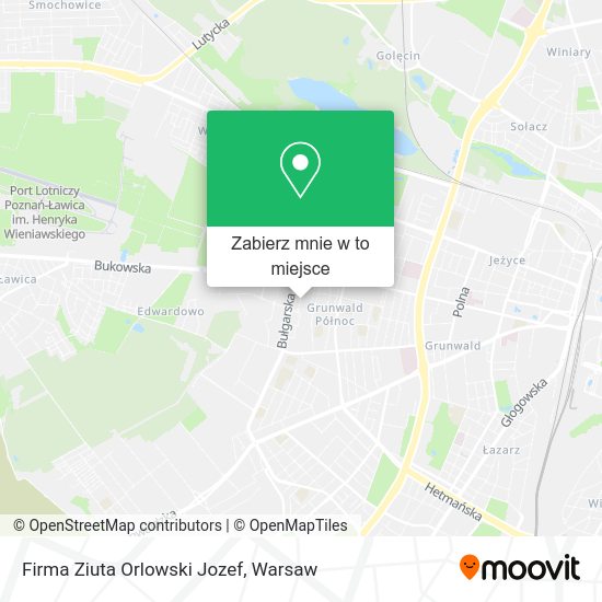 Mapa Firma Ziuta Orlowski Jozef