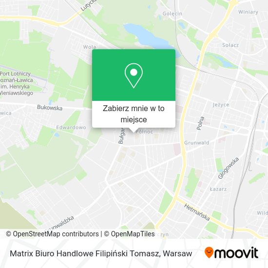 Mapa Matrix Biuro Handlowe Filipiński Tomasz