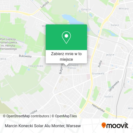 Mapa Marcin Konecki Solar Alu Monter