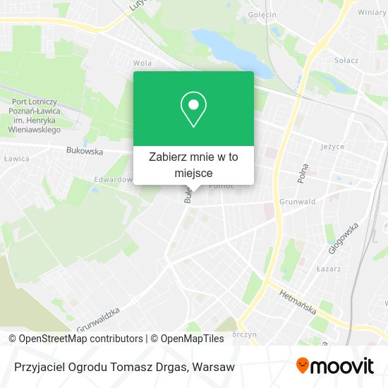 Mapa Przyjaciel Ogrodu Tomasz Drgas