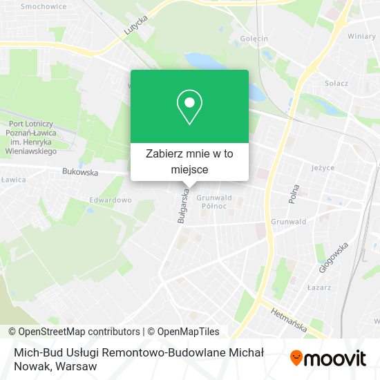 Mapa Mich-Bud Usługi Remontowo-Budowlane Michał Nowak