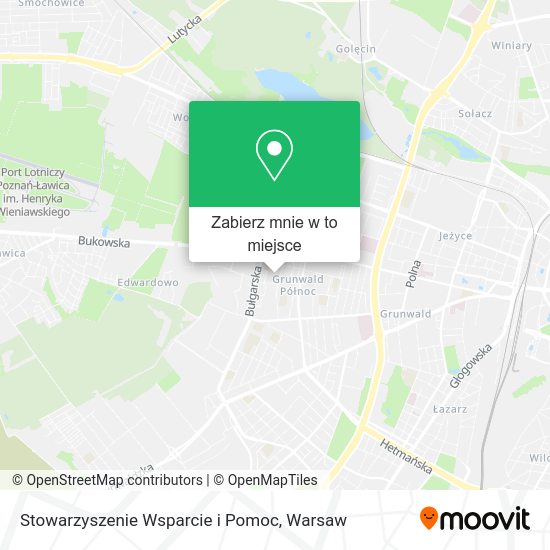 Mapa Stowarzyszenie Wsparcie i Pomoc