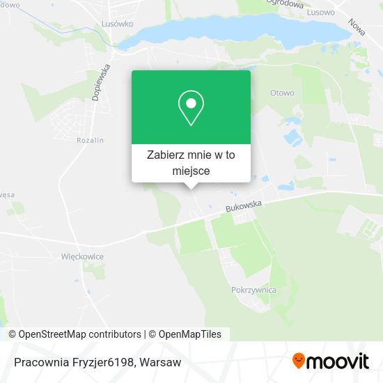 Mapa Pracownia Fryzjer6198