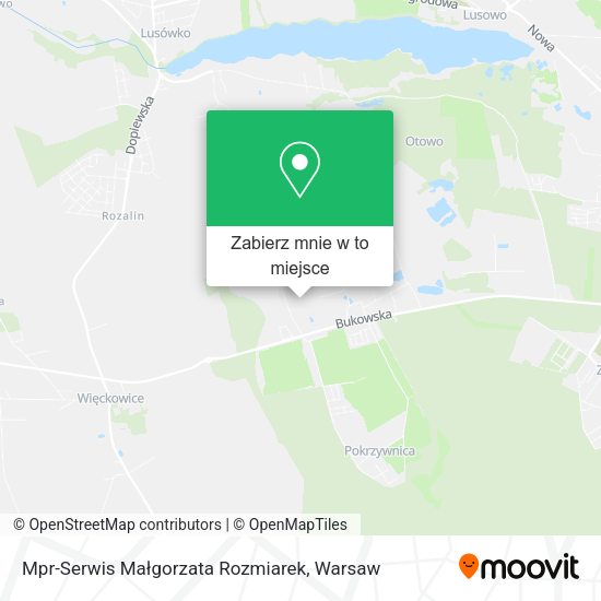 Mapa Mpr-Serwis Małgorzata Rozmiarek