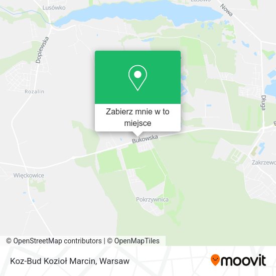 Mapa Koz-Bud Kozioł Marcin