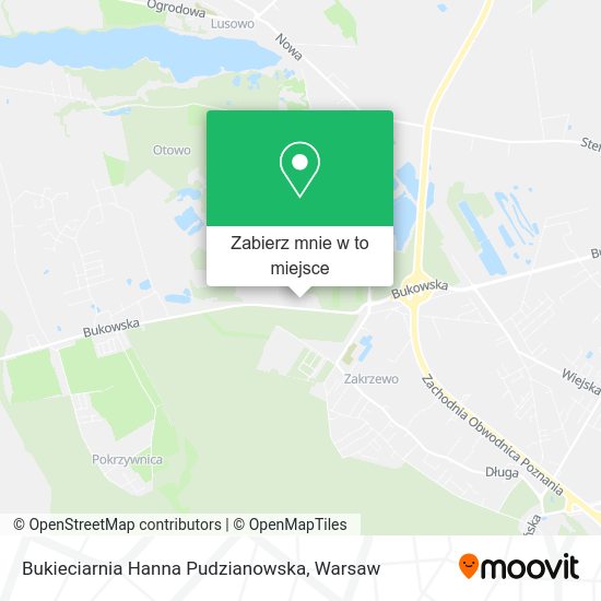 Mapa Bukieciarnia Hanna Pudzianowska