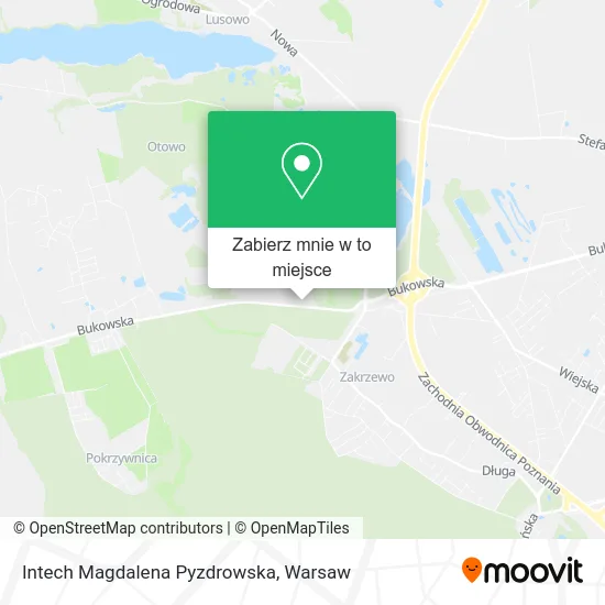 Mapa Intech Magdalena Pyzdrowska