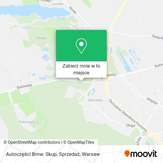 Mapa Autoczęści Bmw. Skup, Sprzedaż