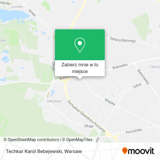 Mapa Techkar Karol Bebejewski