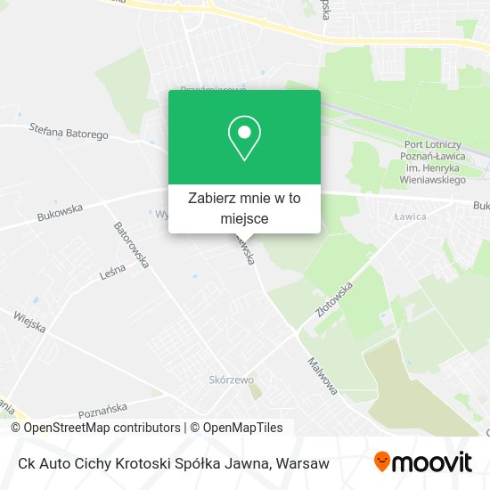 Mapa Ck Auto Cichy Krotoski Spółka Jawna