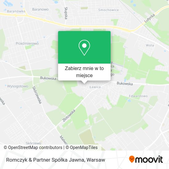 Mapa Romczyk & Partner Spółka Jawna